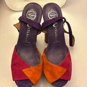 Jeffrey Campbell Havana last sandals sz 6